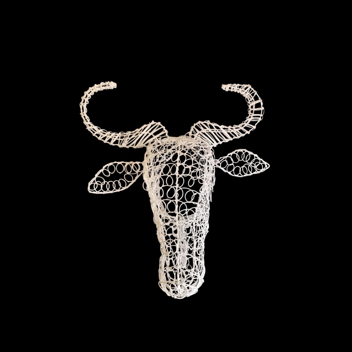 Wildebeest Wire Sculpture | 35cm High | Handmade