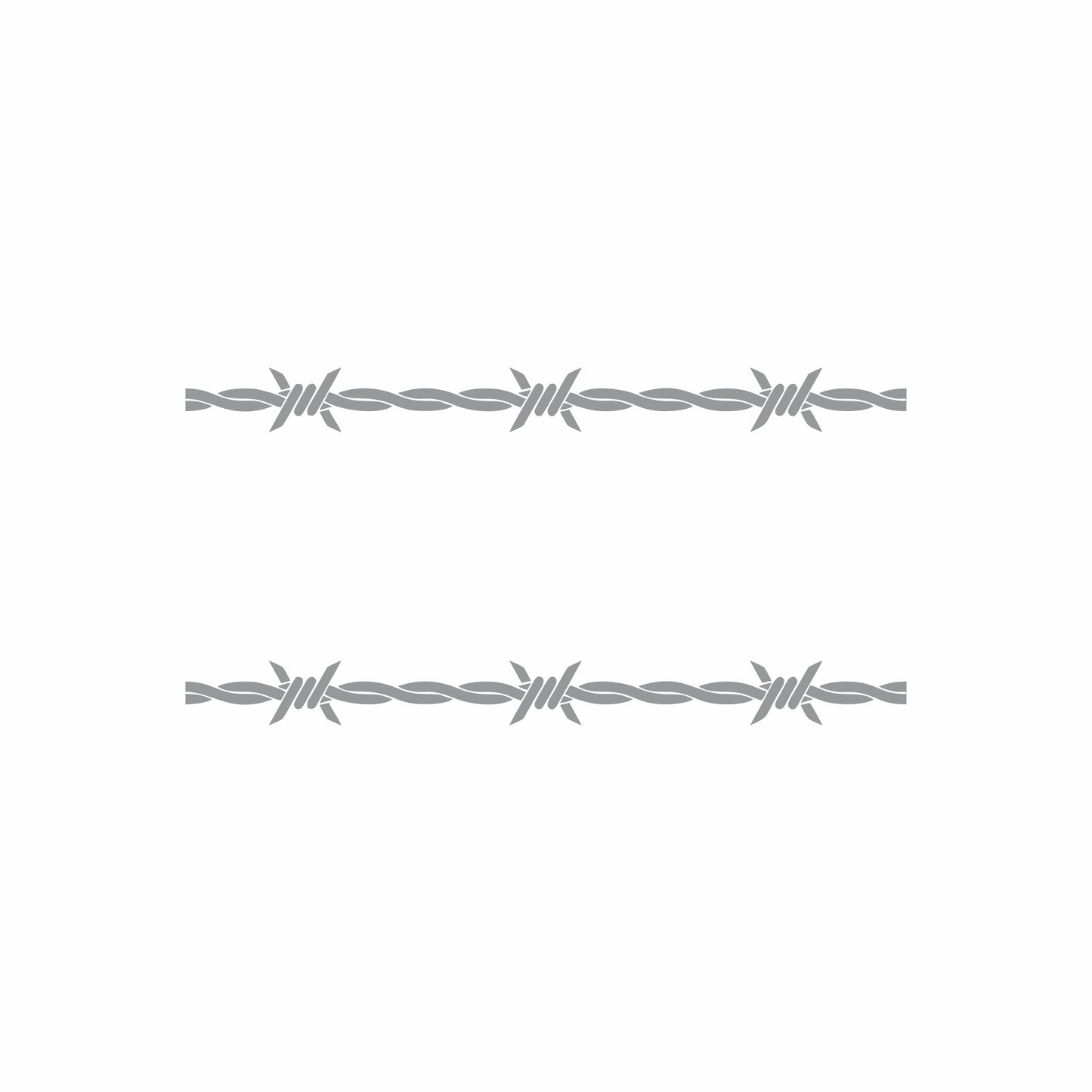 Barbed Wire Vinyl for Glass Door | Sandblast Print