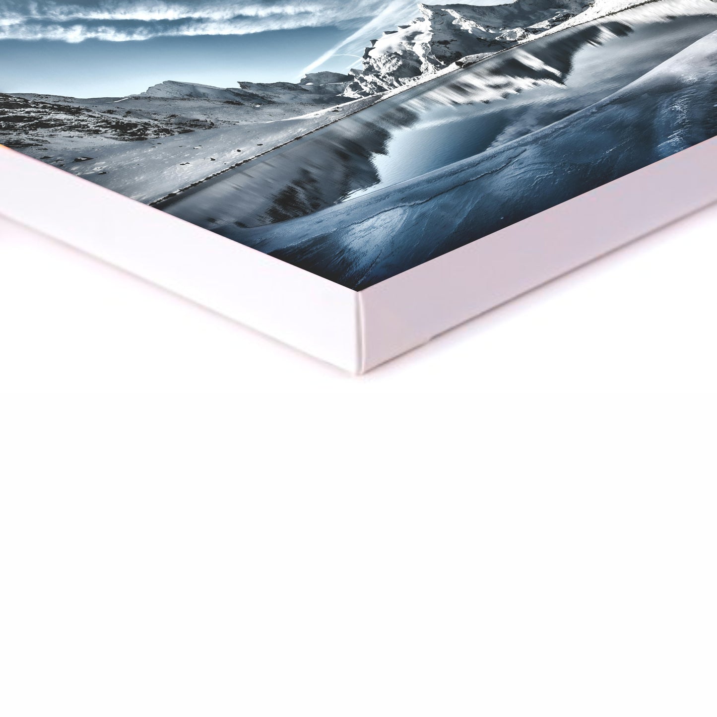 Ice Lake Canvas | Stretched onto Wooden Frame