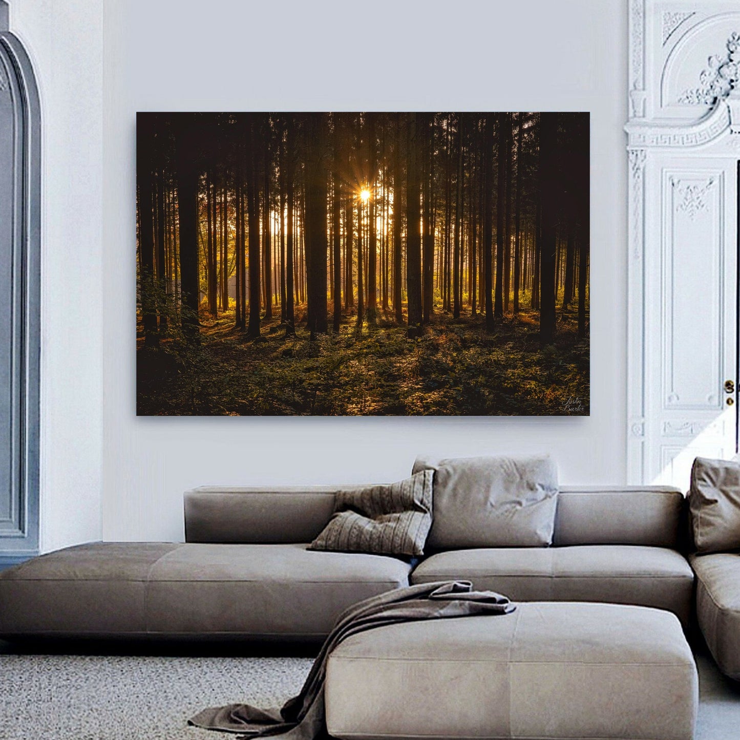 Woods Canvas | Stretched onto Wooden Frame