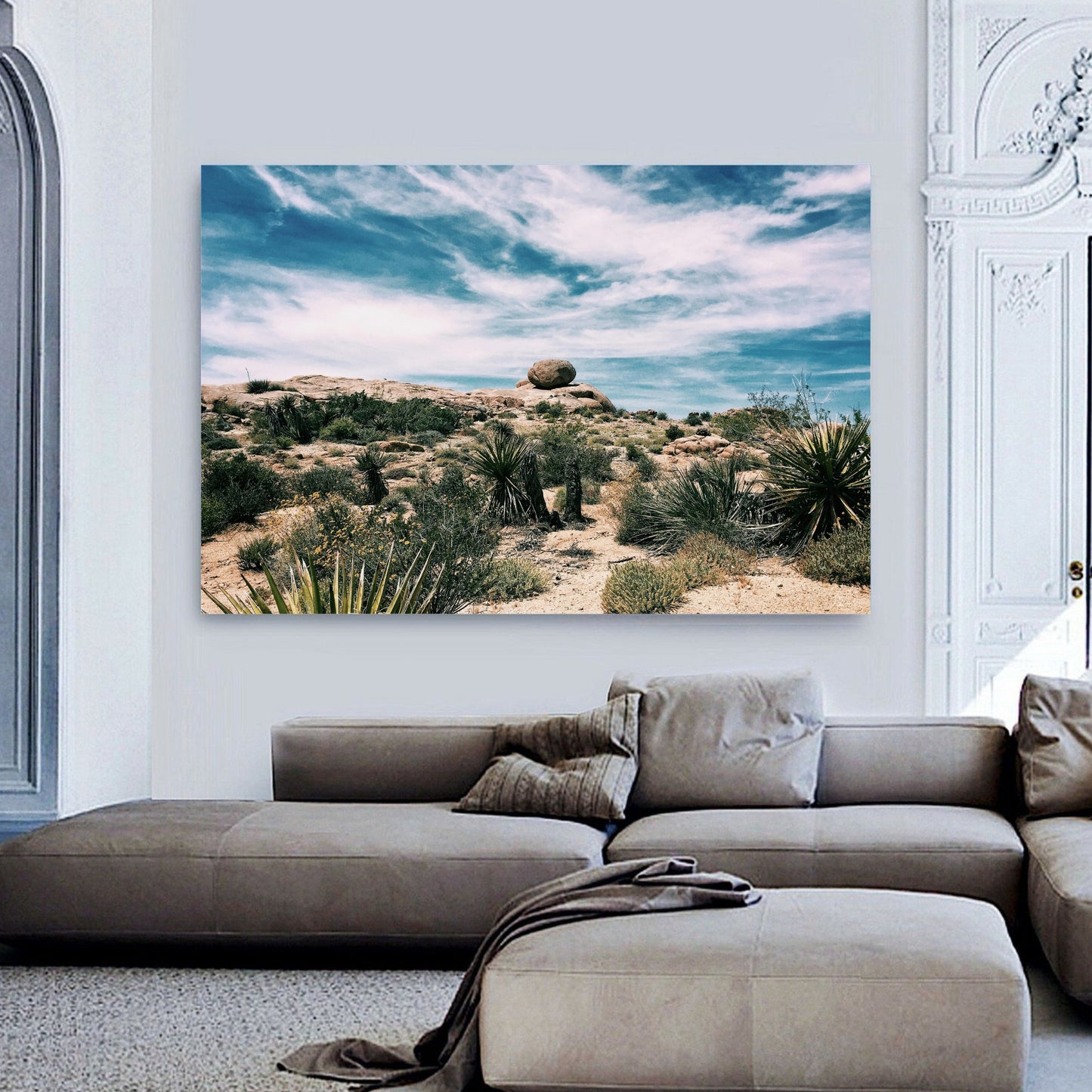 Desert Canvas | Stretched onto Wooden Frame