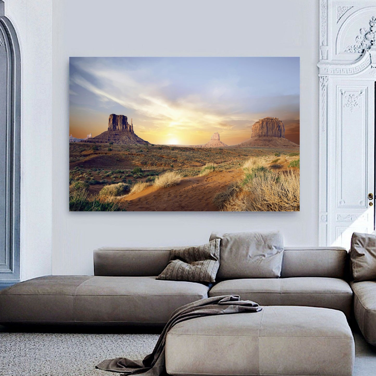 Desert Stone | Stretched onto Wooden Frame
