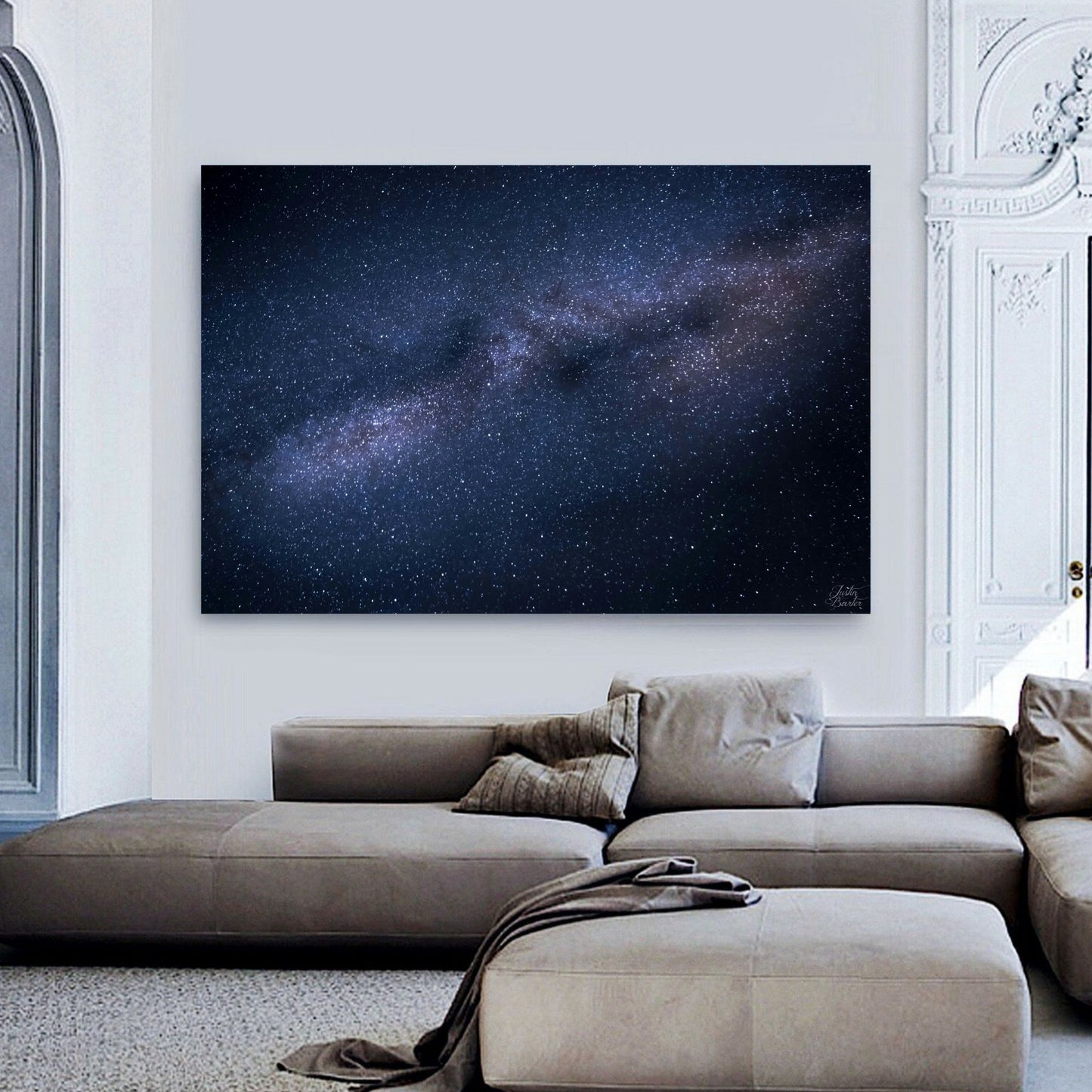 Galaxy Canvas | Stretched onto Wooden Frame