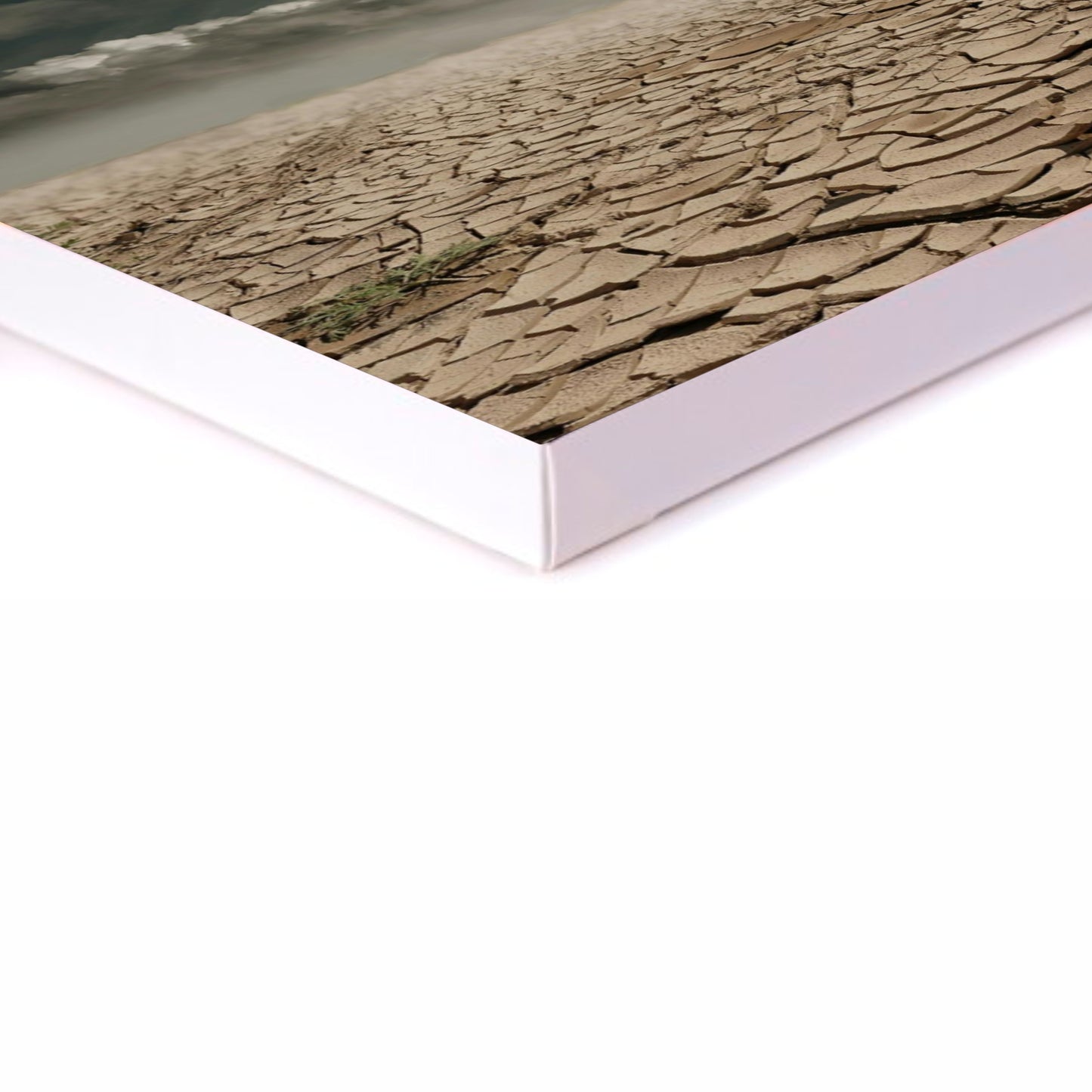 Dry Soil Canvas | Stretched onto Wooden Frame