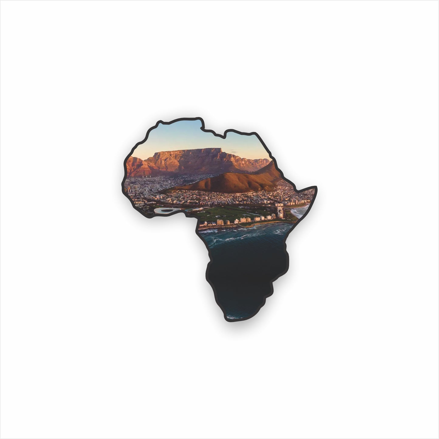 Cape Town Fridge Magnet