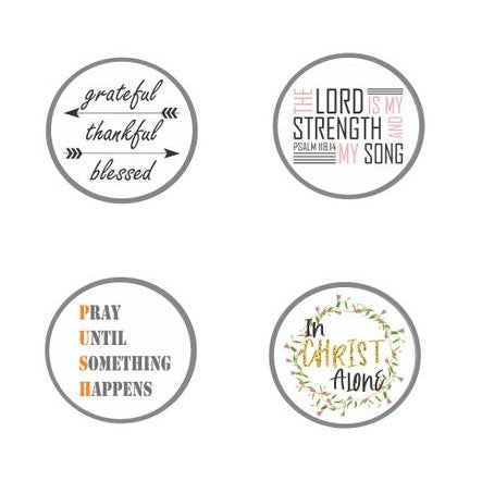 Christian Coasters - Set of 4