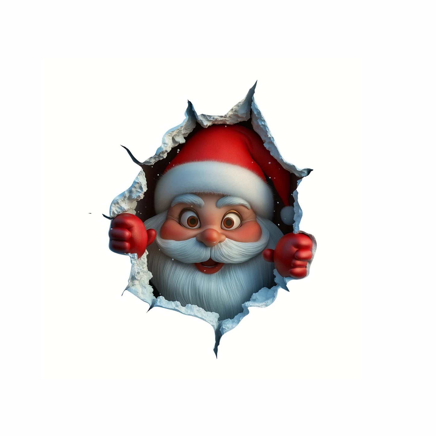 Clause Sticker | Gloss Vinyl print