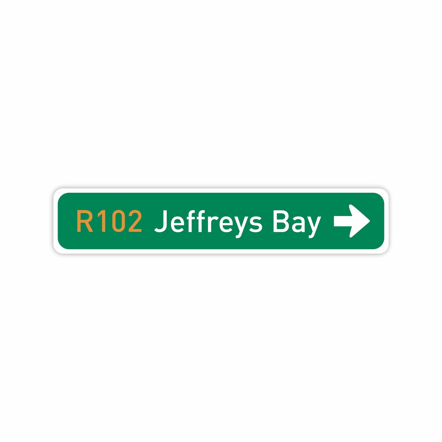 Jeffreys Bay | Direction Fridge Magnet