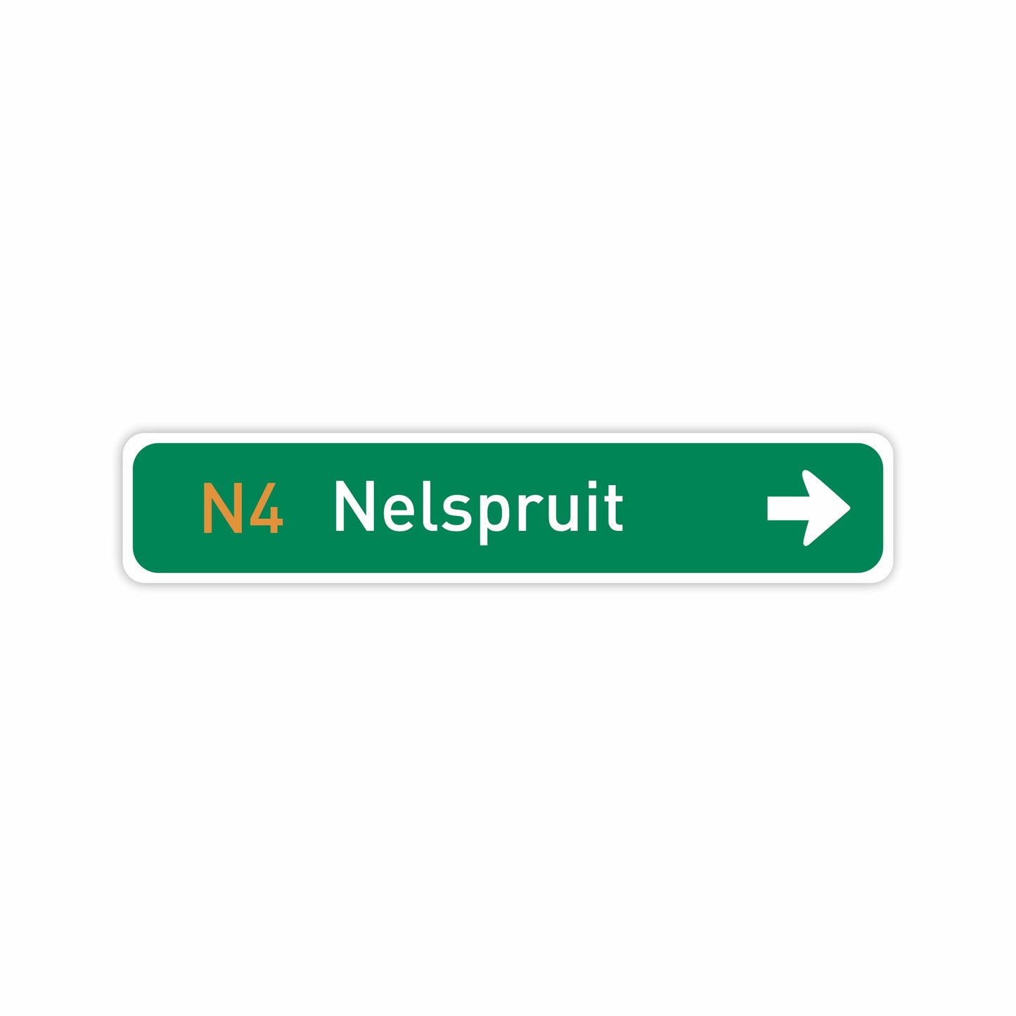 Nelspruit | Direction Fridge Magnet