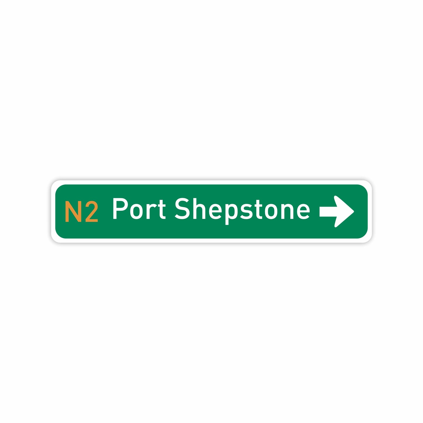 Port Shepstone | Direction Fridge Magnet