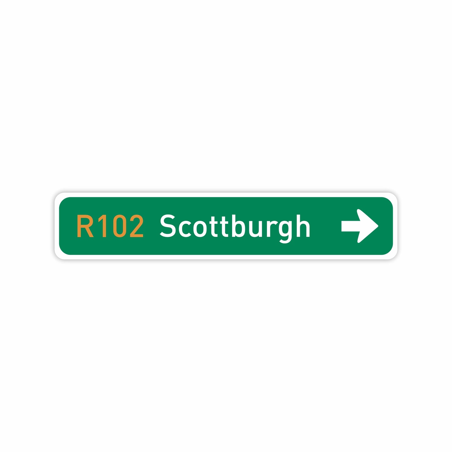 Scottburgh | Direction Fridge Magnet