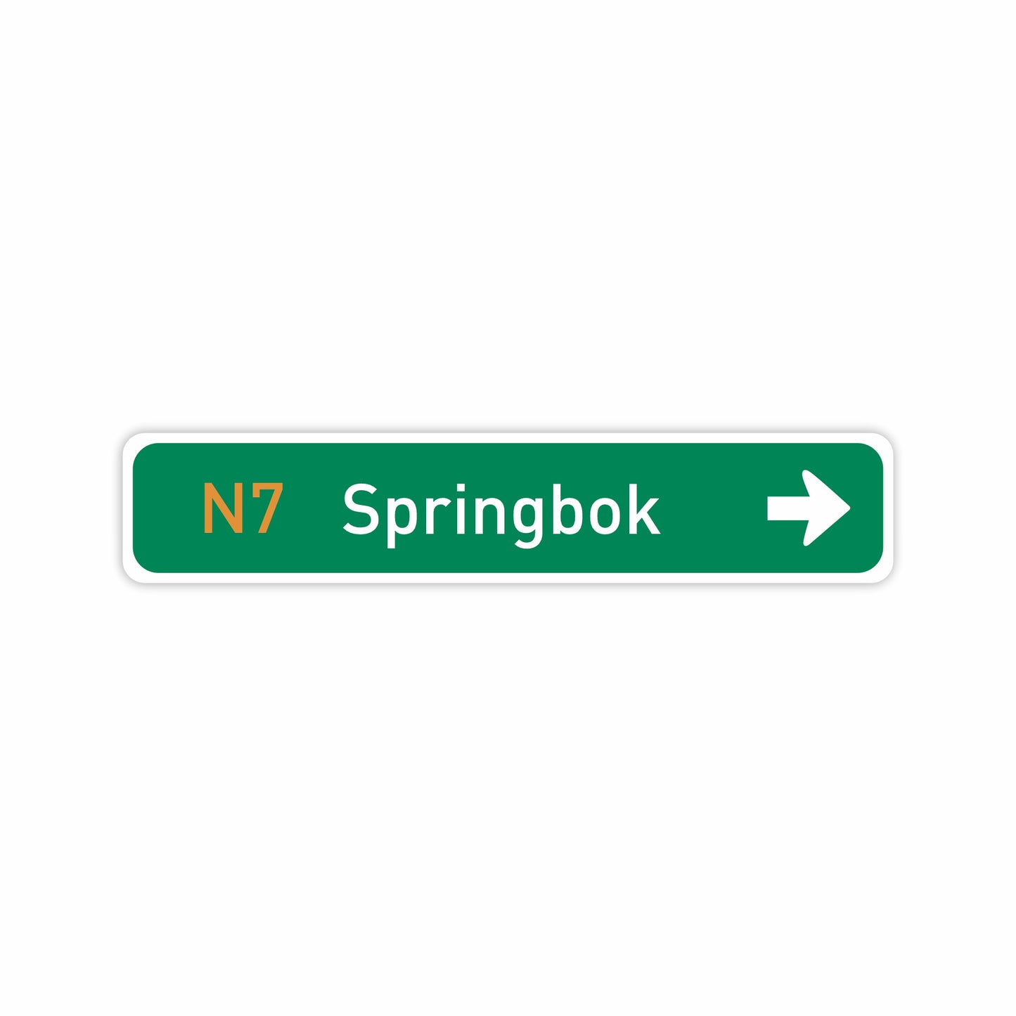 Springbok | Direction Fridge Magnet