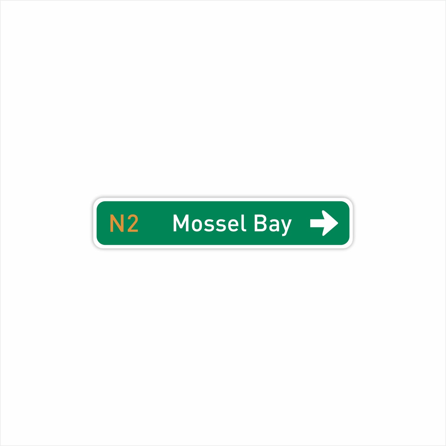 Mossel Bay Direction Fridge Magnet