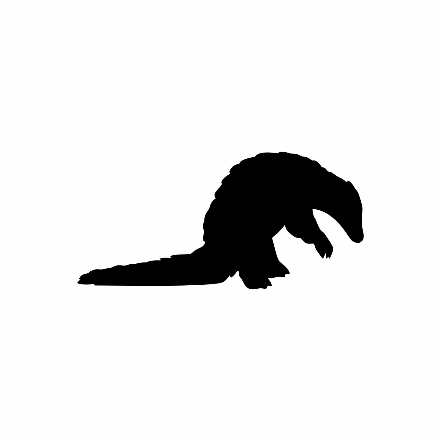 Pangolin Vehicle Sticker