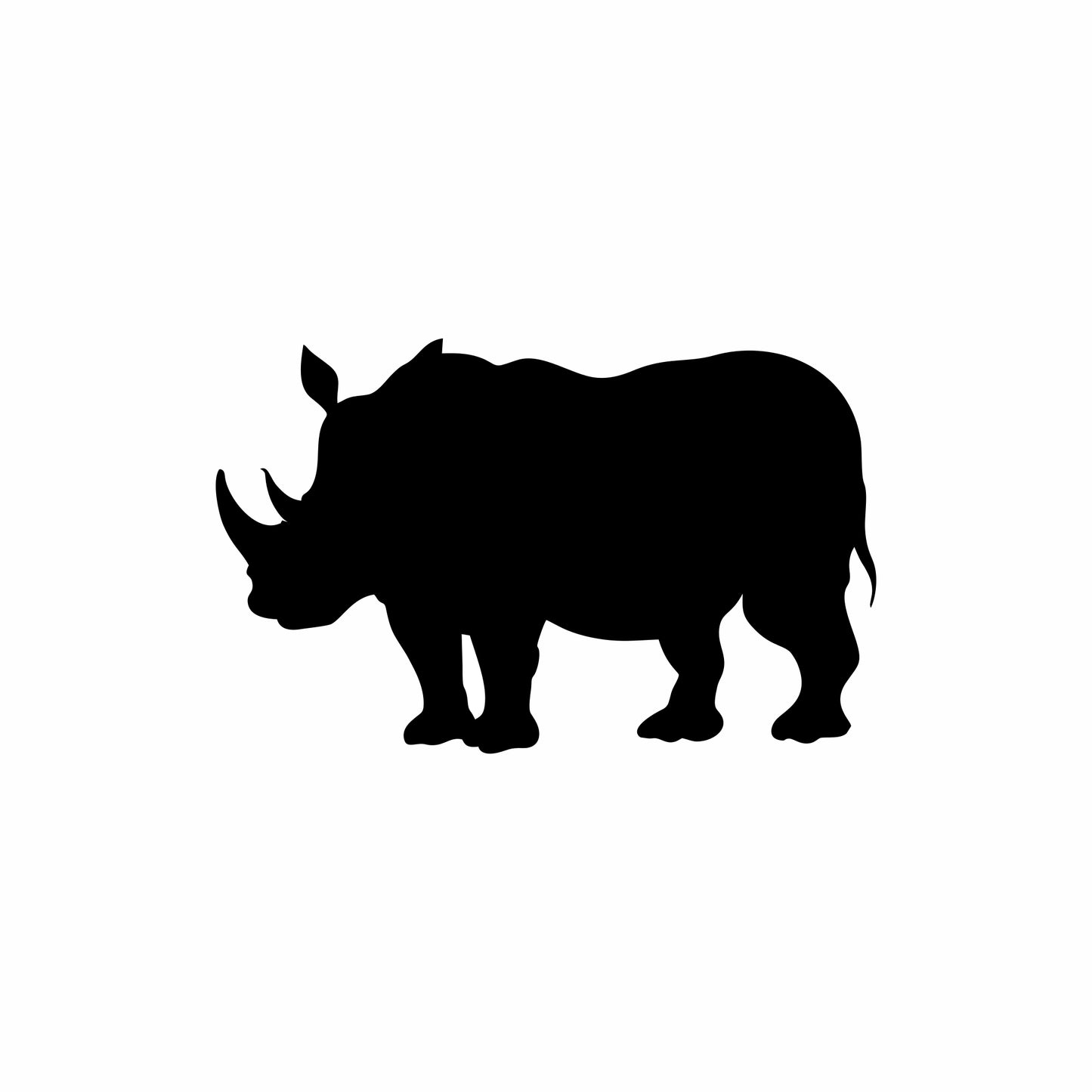 Rhino Vehicle Sticker