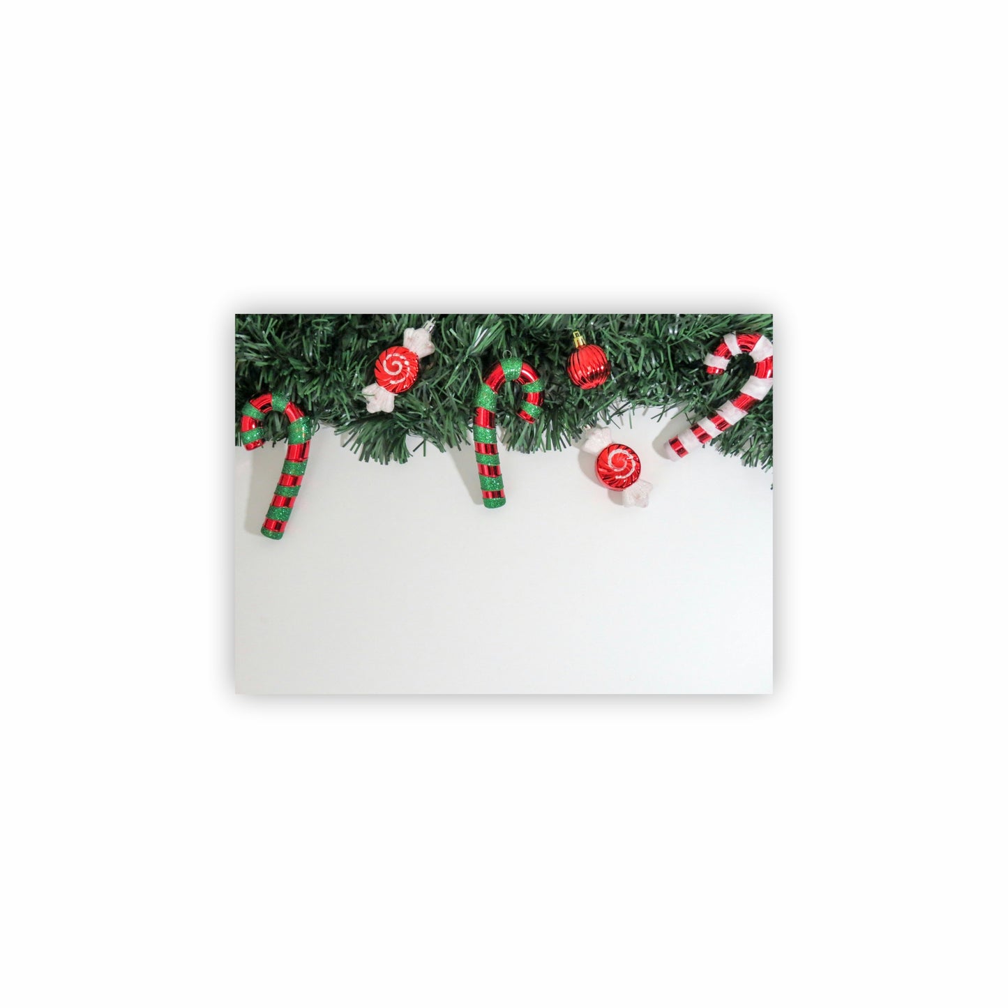 Green Christmas Placemats | Set of 4 | PVC