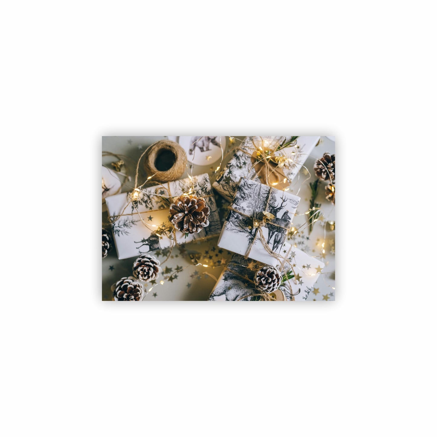 Acorn Christmas Placemats | Set of 4 | PVC