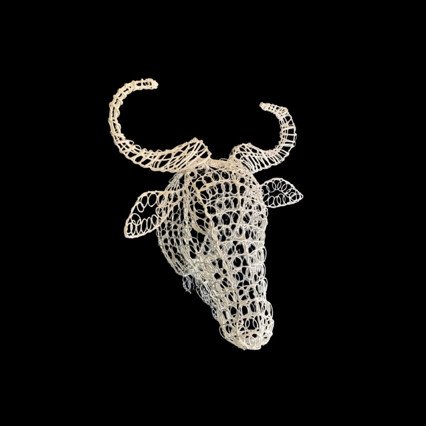 Wildebeest Wire Sculpture | 35cm High | Handmade