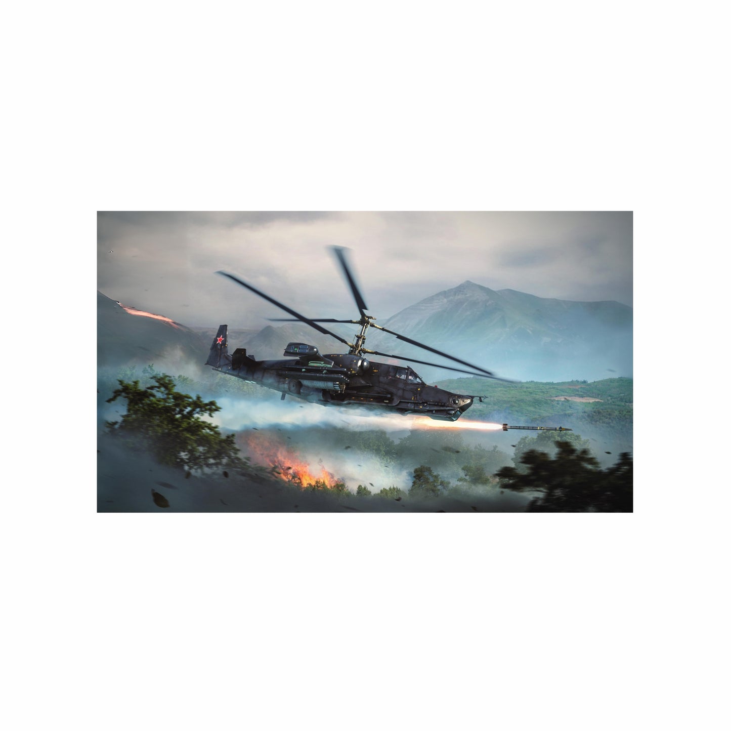 War Thunder - KA-50 | Poster A1