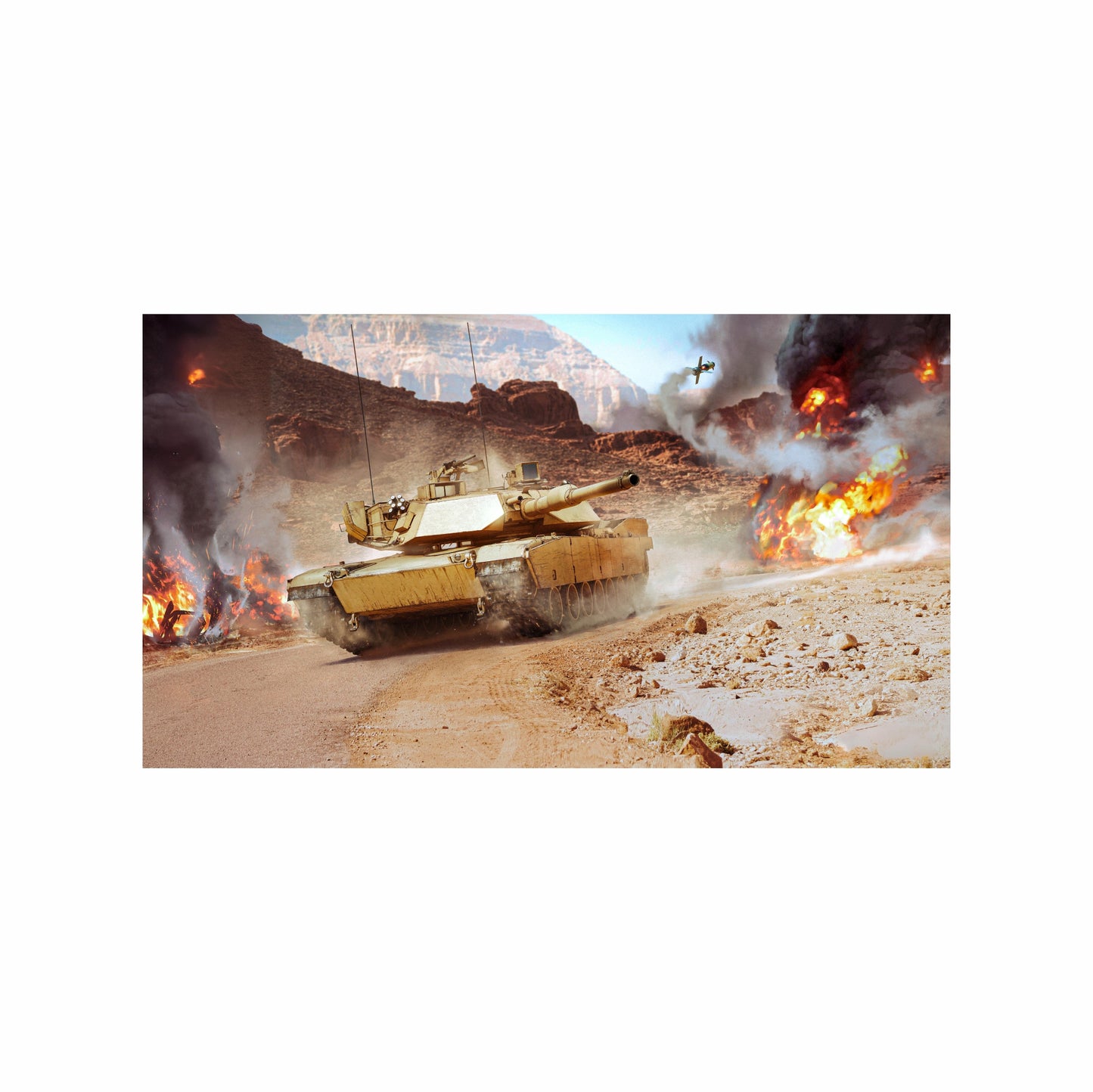 War Thunder - M1 Abrams | Poster A1