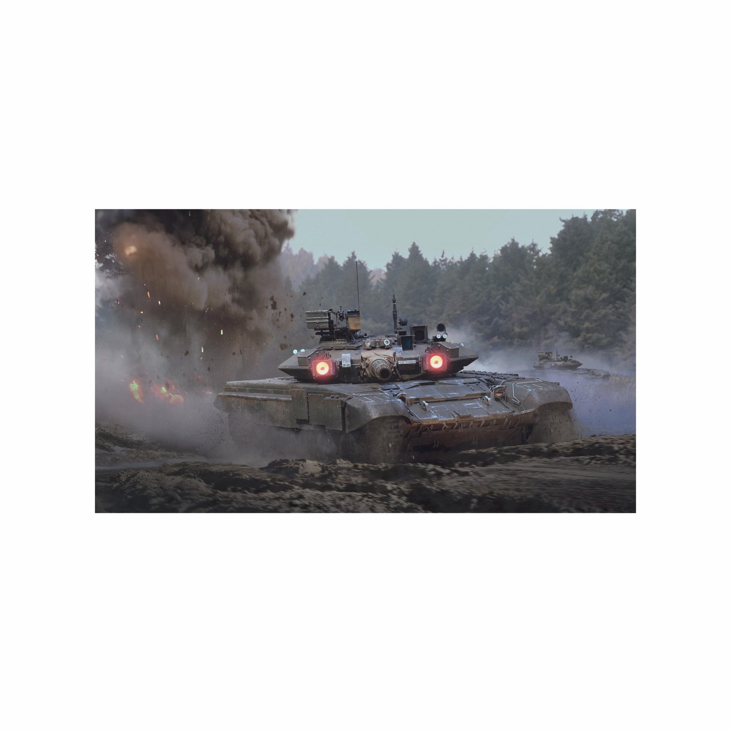 War Thunder - T-90A | Poster A1