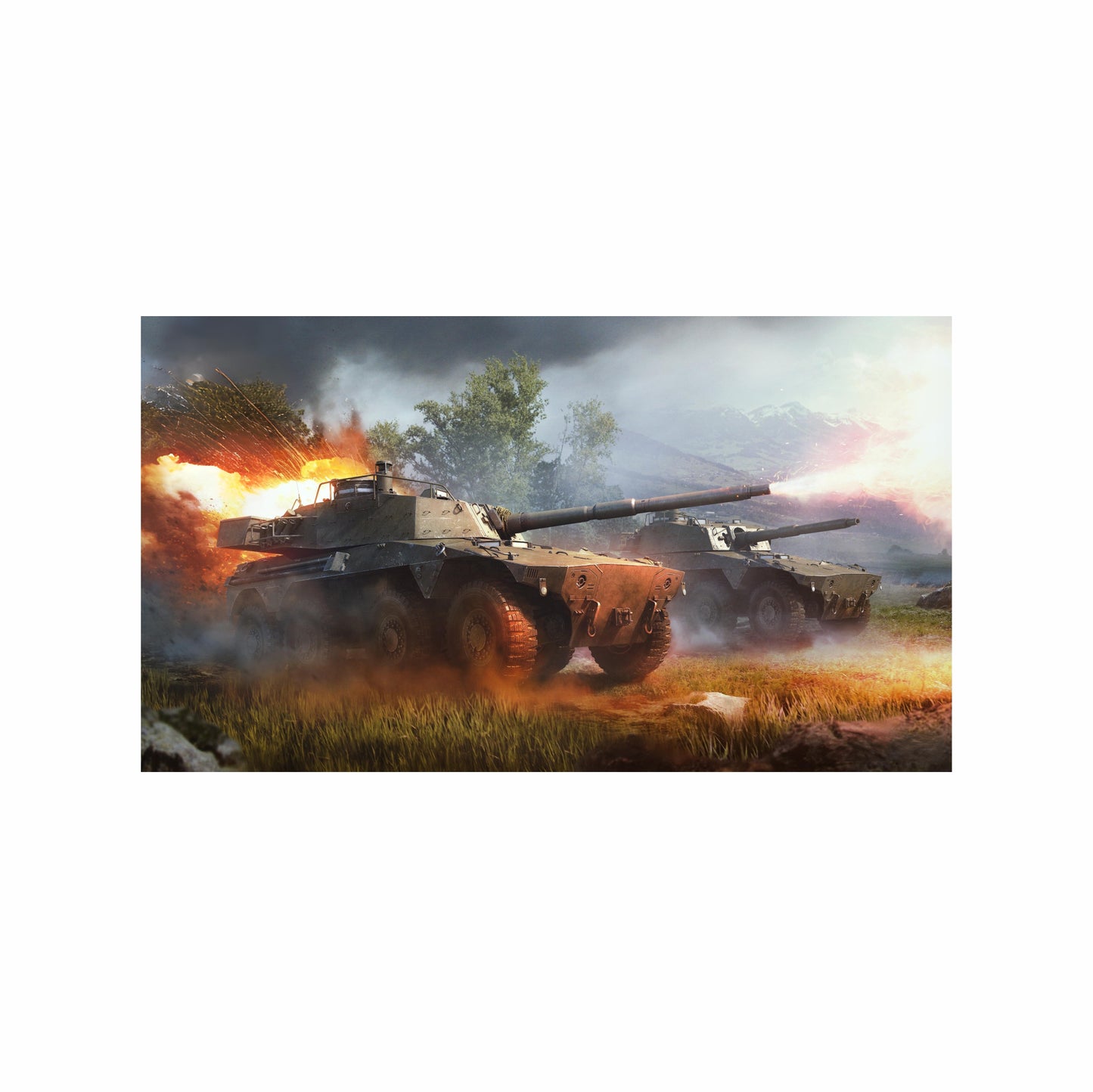 War Thunder - Roooikat | Poster A1