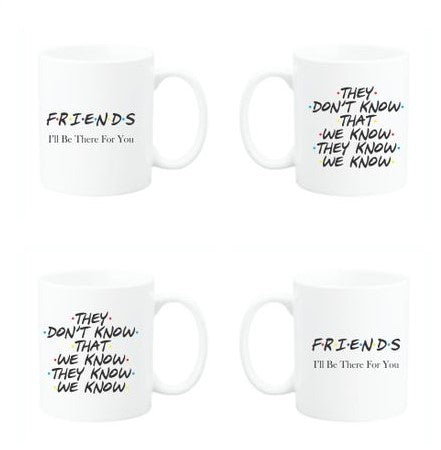 Friends Coffee Mug Set