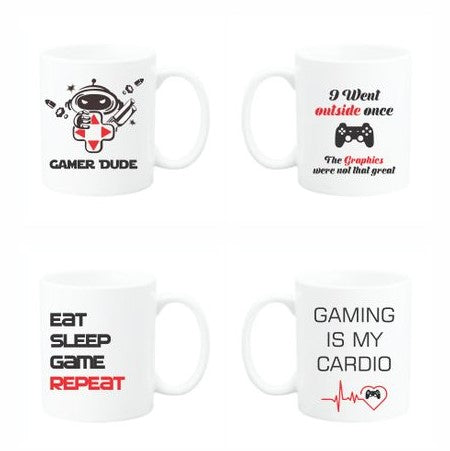 Gamer Coffee Mug Set