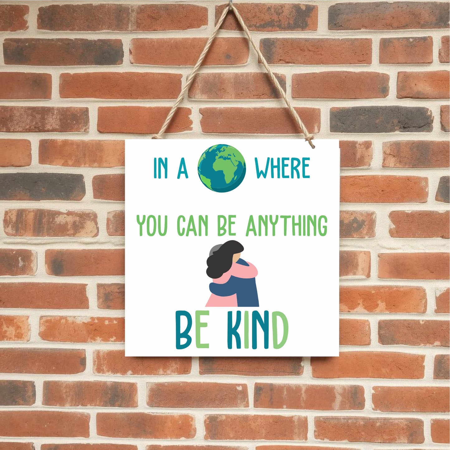 Be Kind Metal Sign | 300mm x 300mm