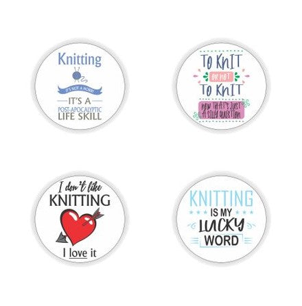 Knitting Coasters Set 2