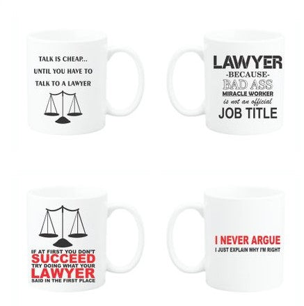 Lawyer Mug 1 Set