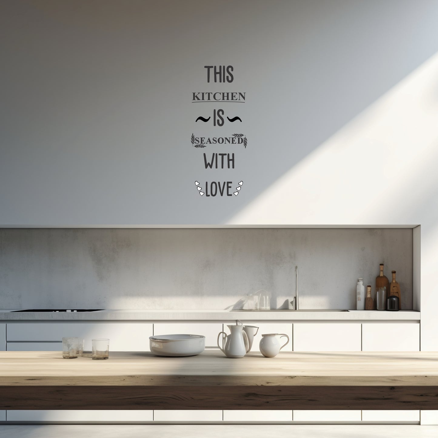 Seasoned with love | Wall Art
