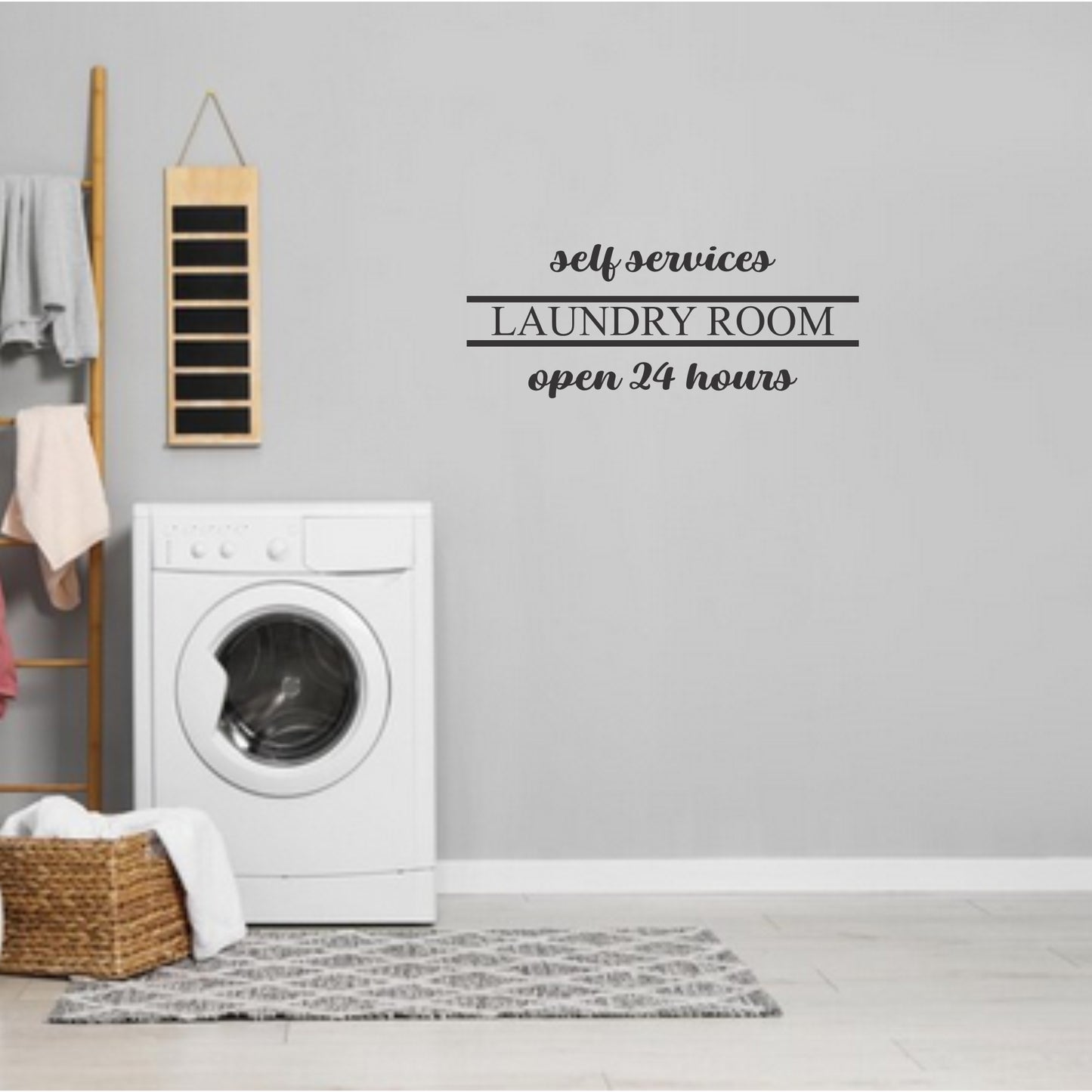 Self Service 24 hours | Wall Art