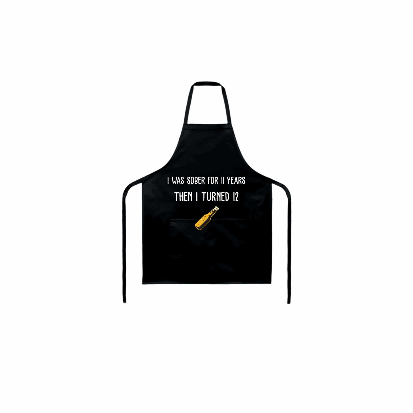 Black Apron - Sober | Braai Apron