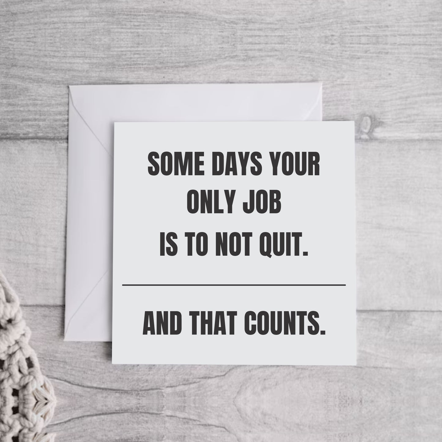 Some Daus your only... Greeting Card | Envelope Included