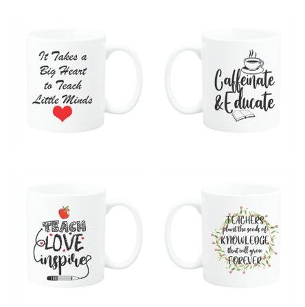 Teacher Gift Coffee Mug Set