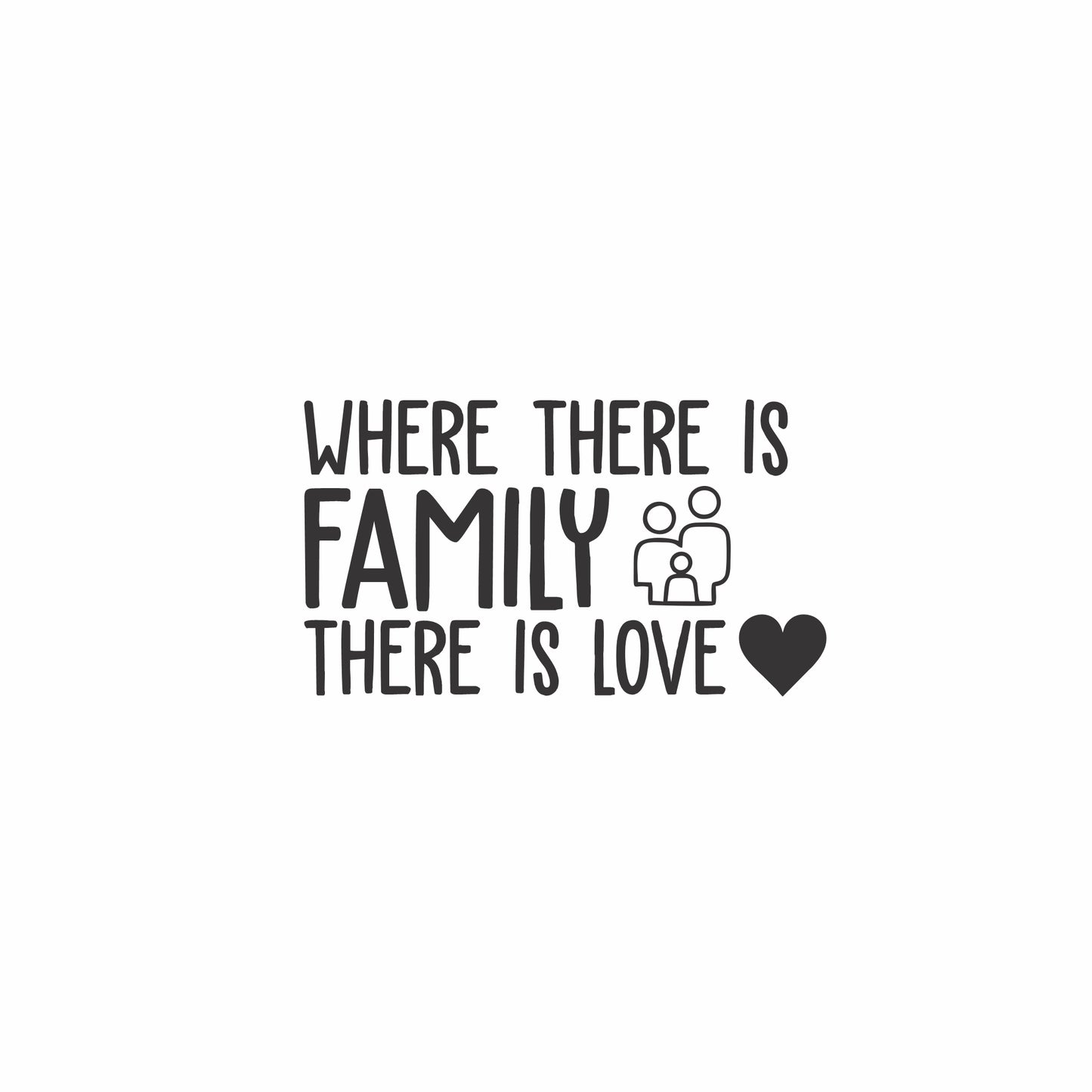 Where there is Family | Wall Art