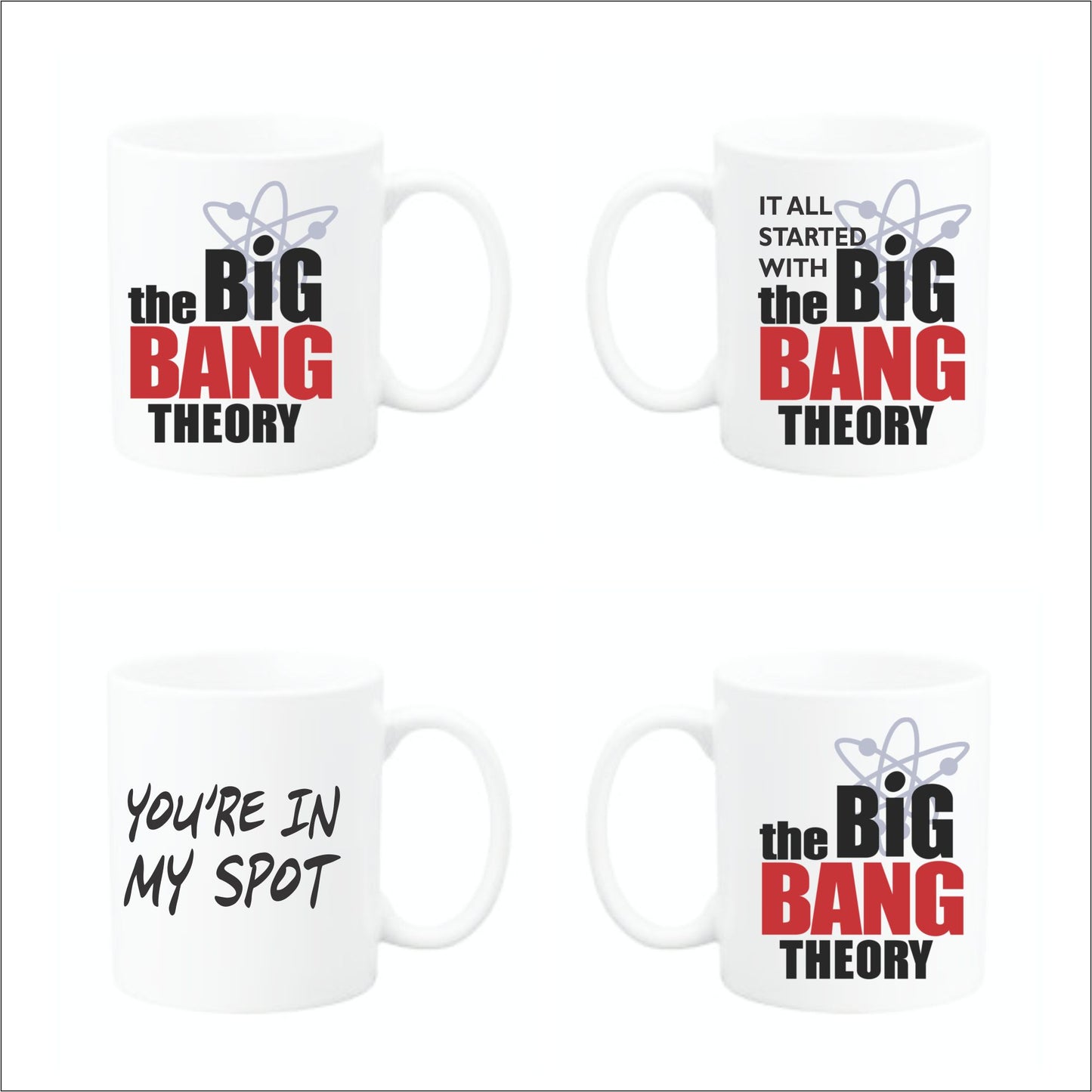Big Bang Theory Mug Set