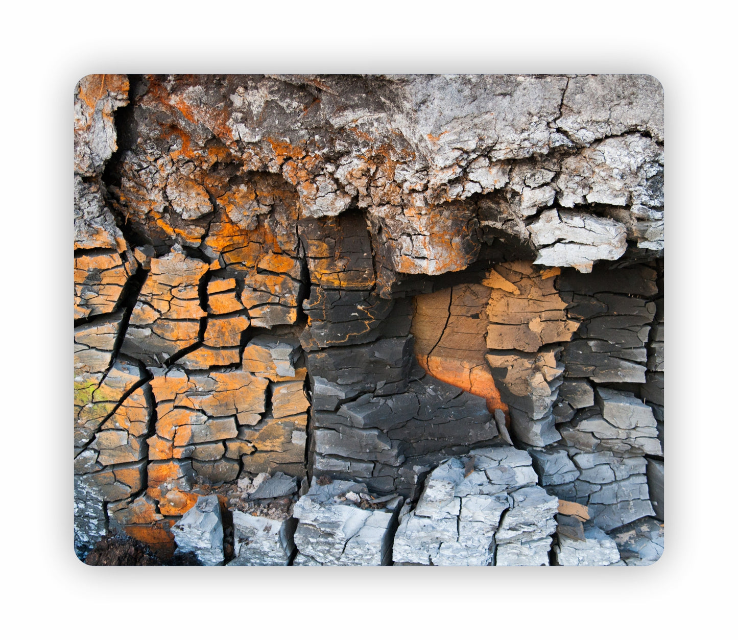 Colourful Stone Texture Mouse Pad