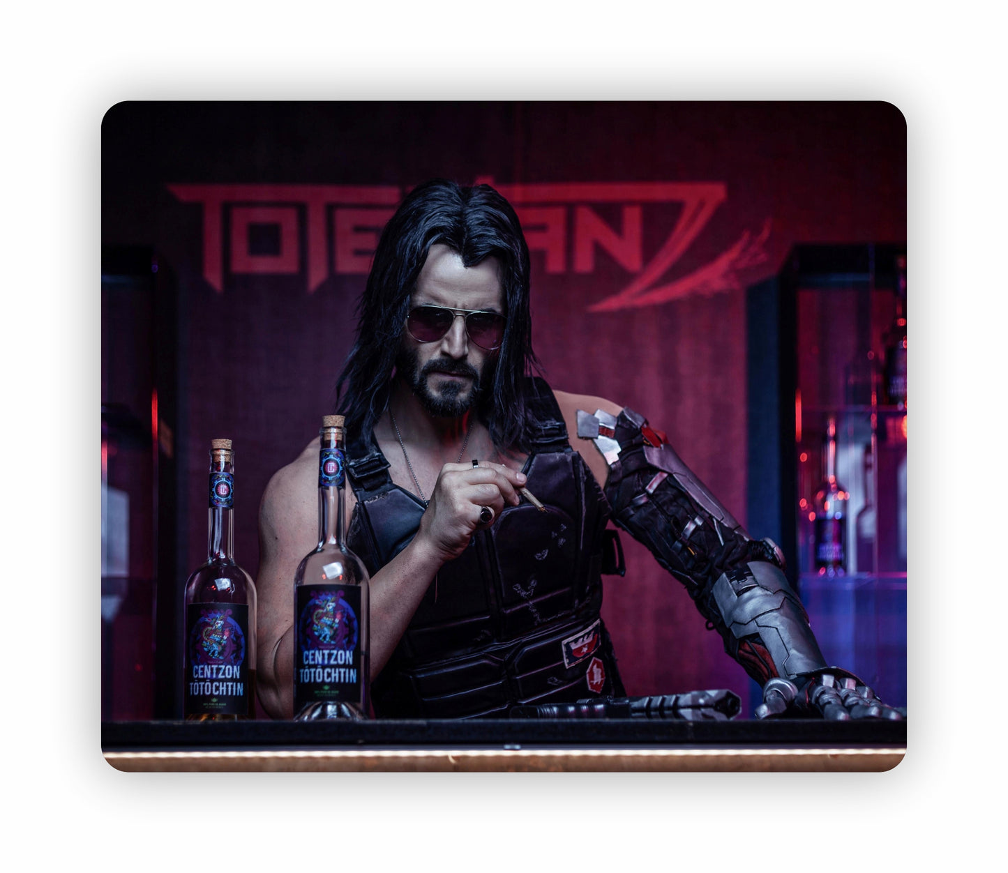 Cyberpunk 2077 Johnny Silverhand Mouse Pad
