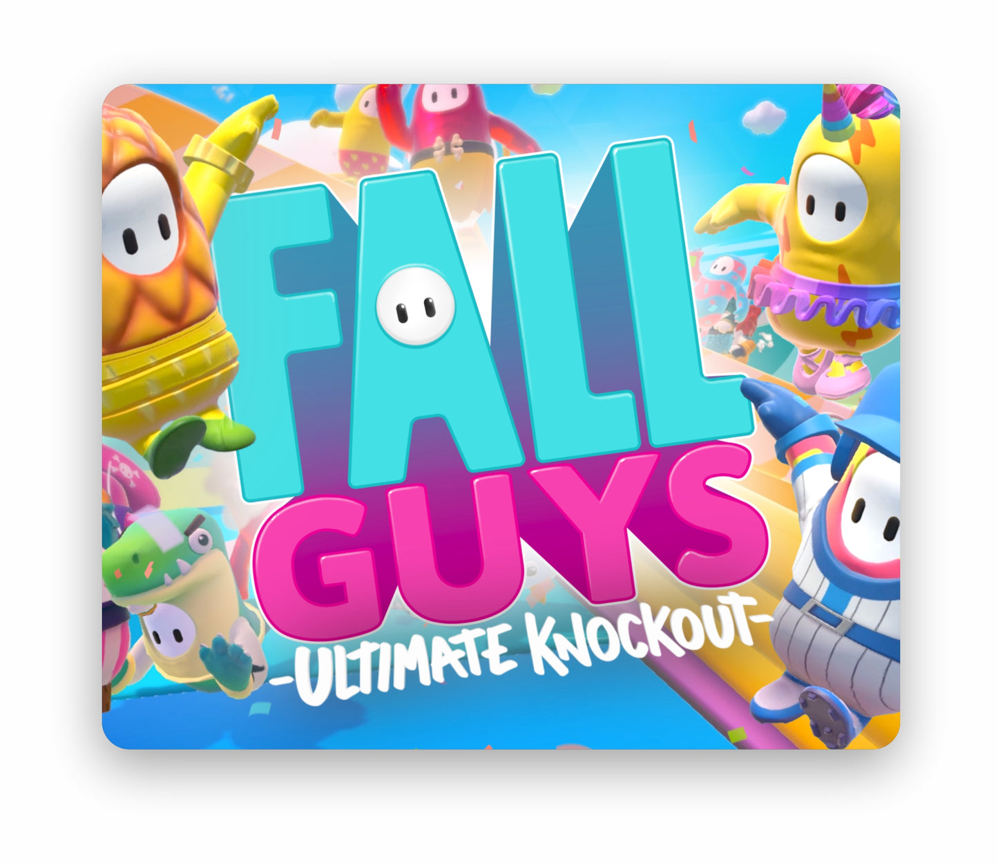 Fall Guys Ultimate Knockout Mouse Pad