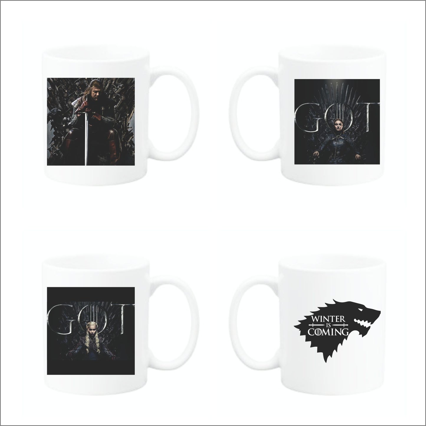 GOT Mug Set