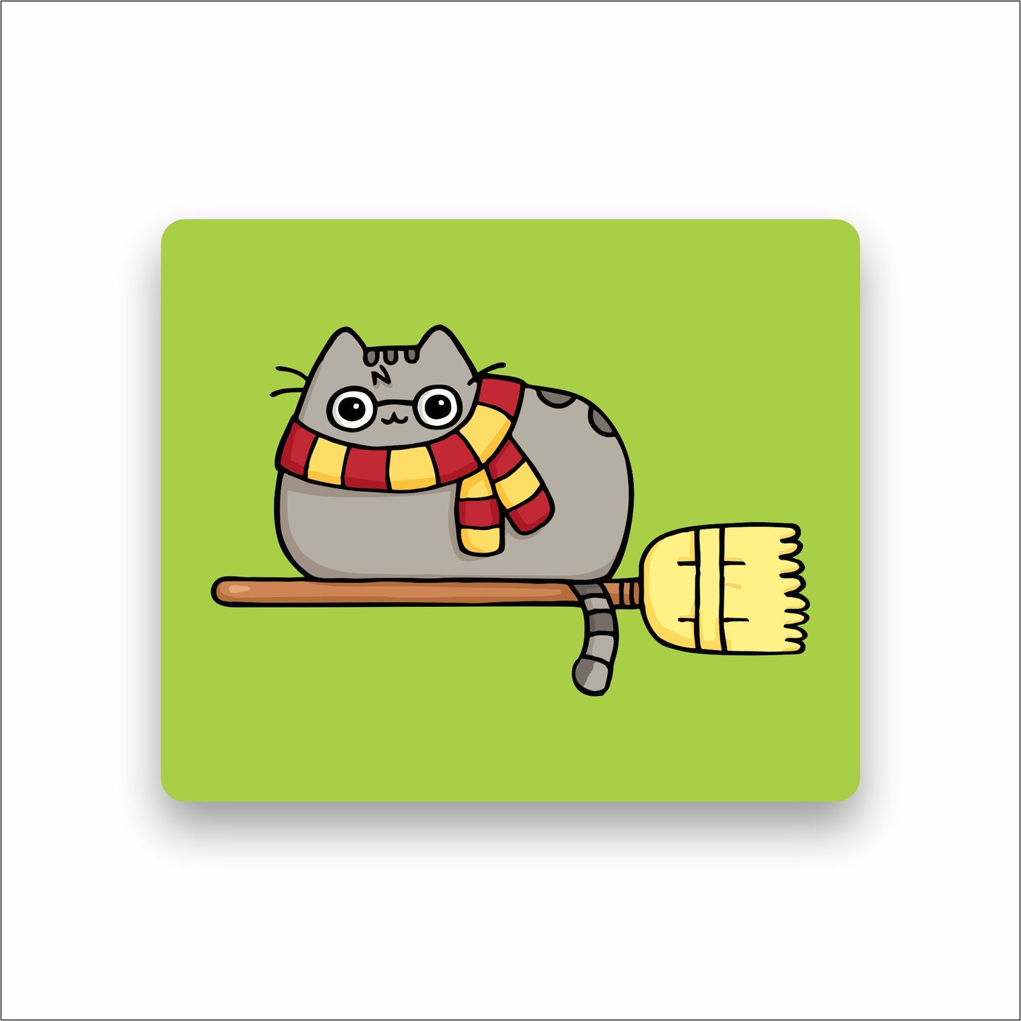 Harry Potter Pusheen Cat Mouse Pad