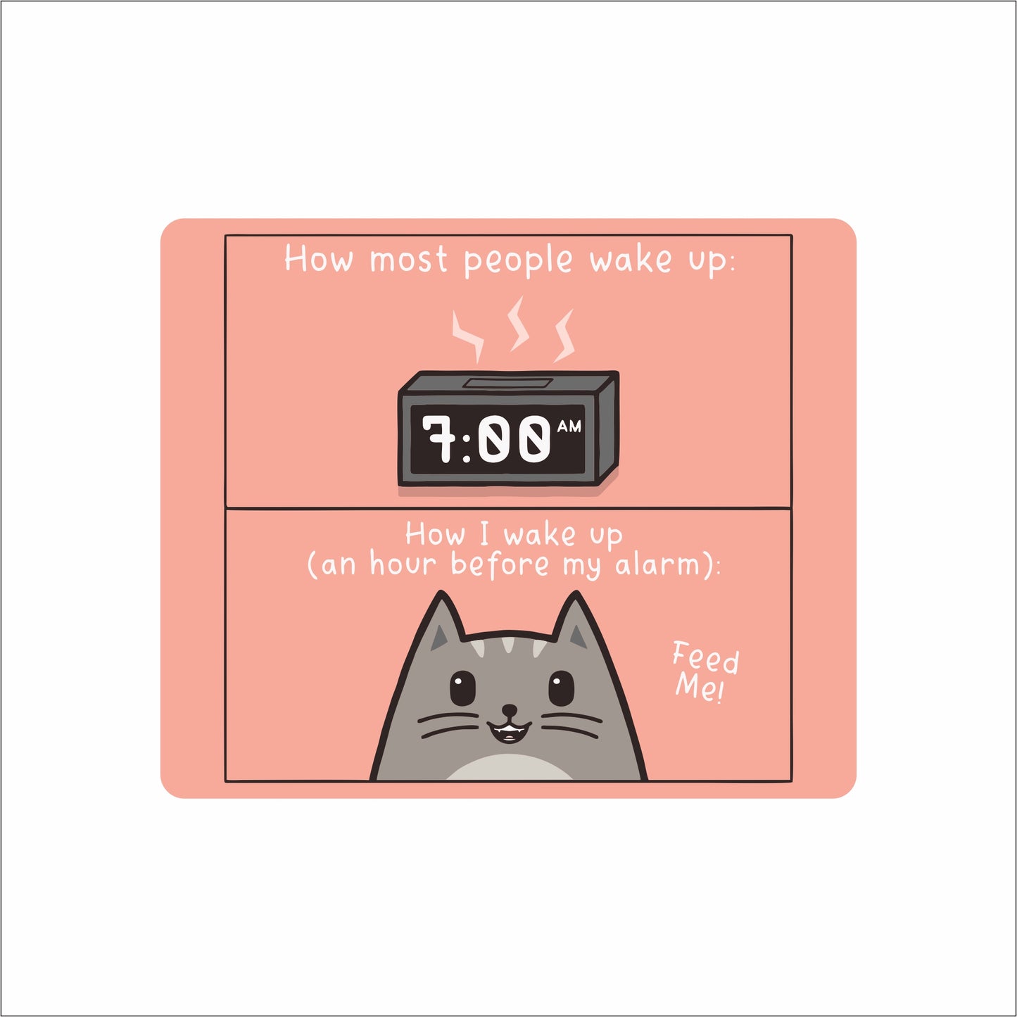 Milton the Cat Mouse Pad