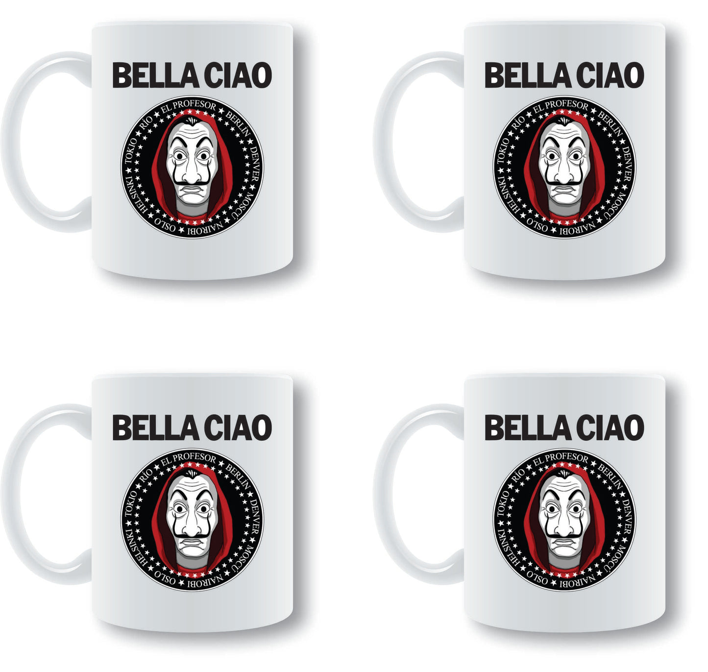 Money Heist - Bella Ciao Mug Set