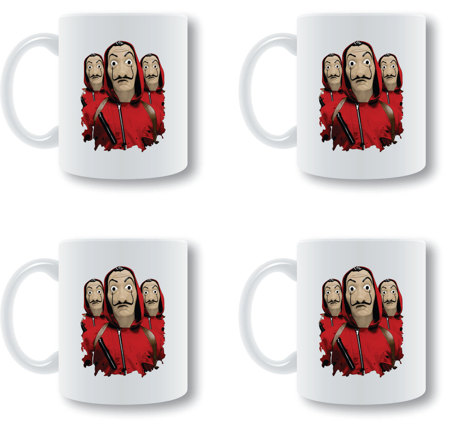 Money Heist - Mask Mug Set