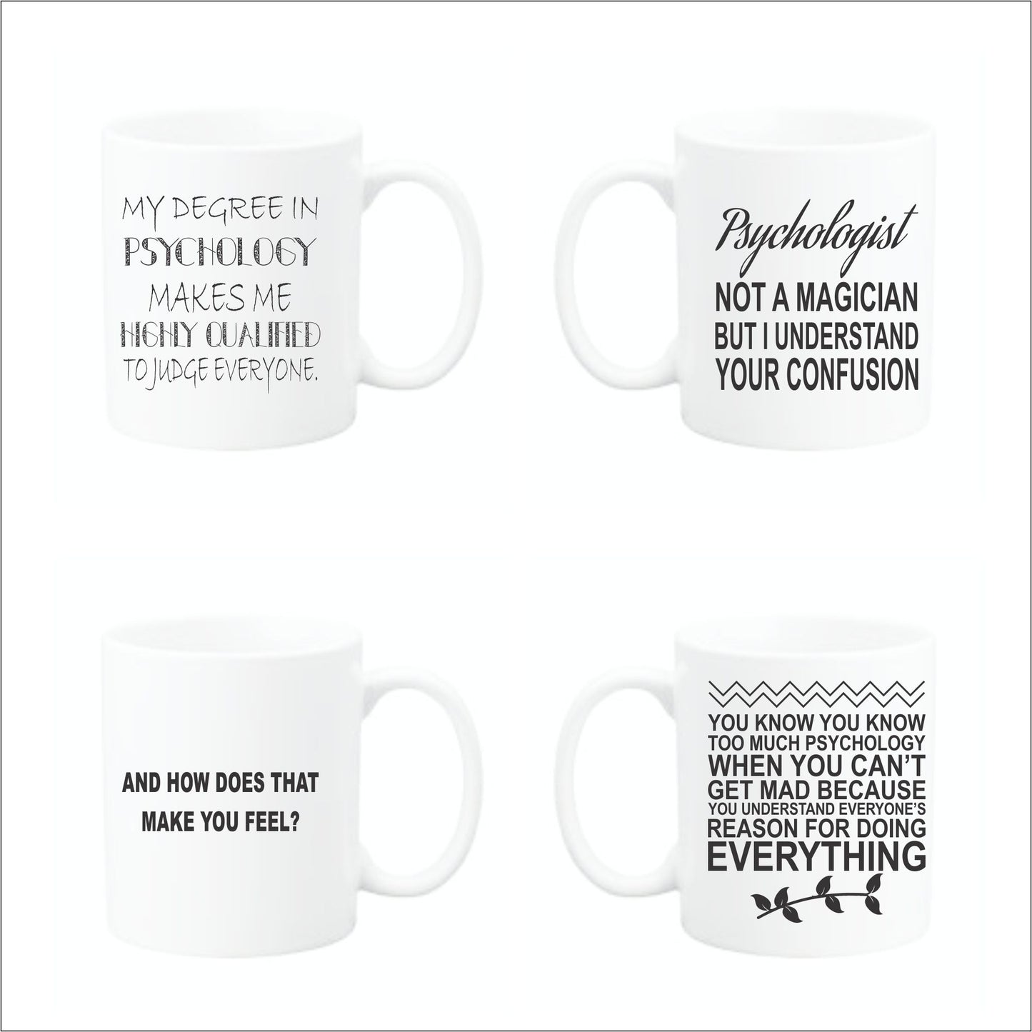 Psychology Mug Set