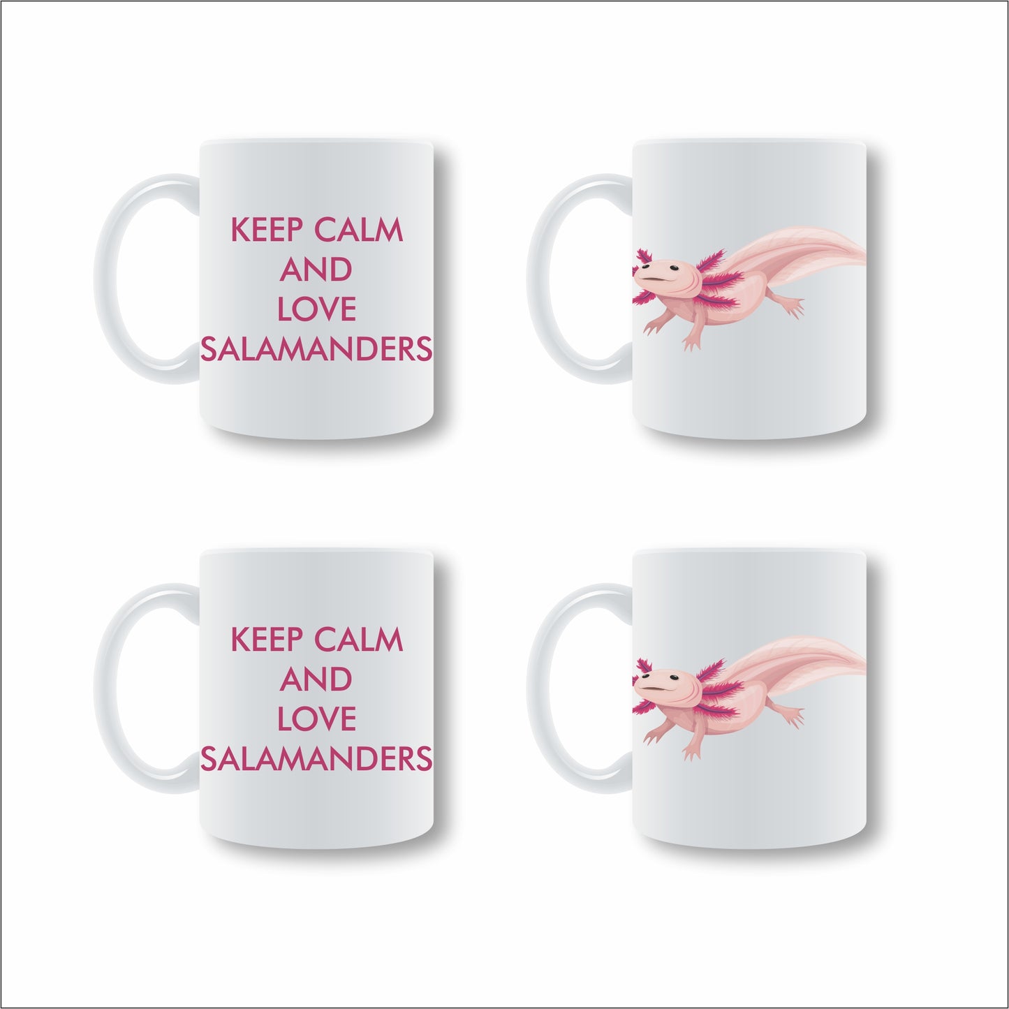 Salamander Mug Set