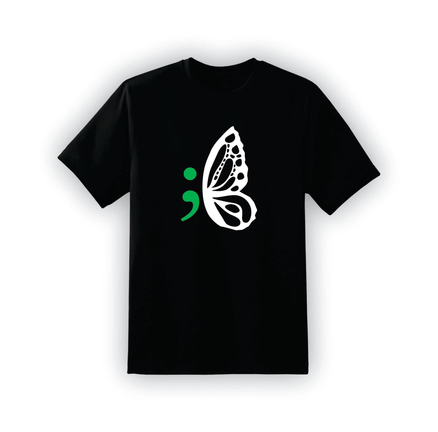 Semicolon Butterfly | T-Shirt | MHA
