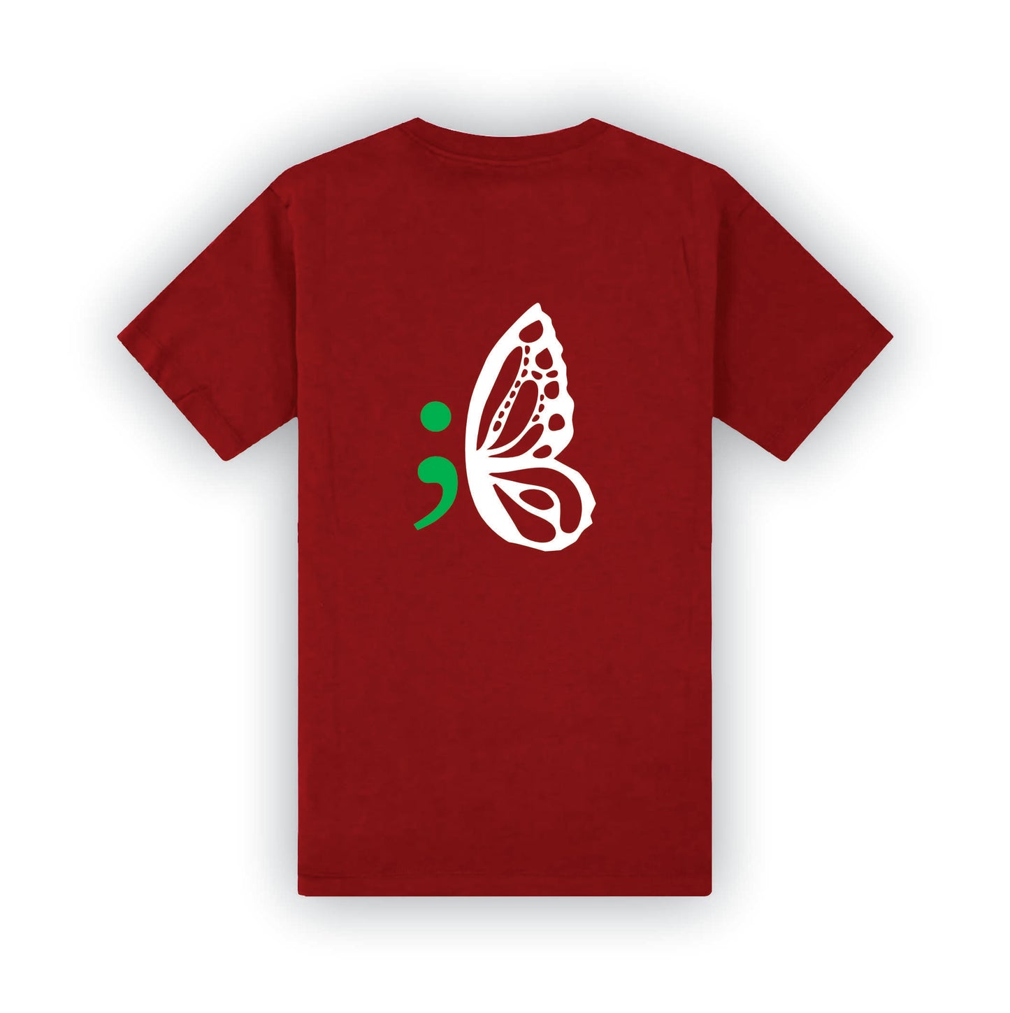 Semicolon Butterfly | T-Shirt | MHA